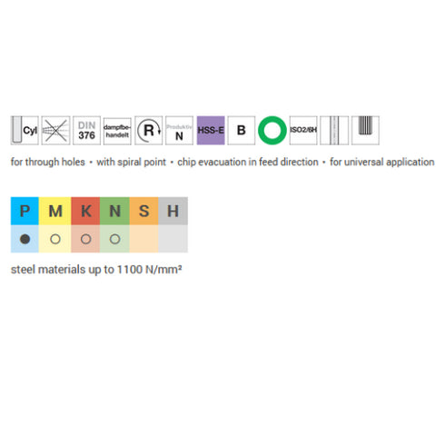 Machine Tap (M12-M24) DIN376, 73038